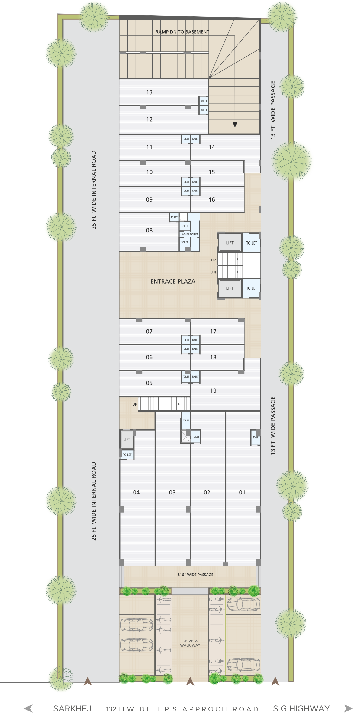 Ground floor floorplan